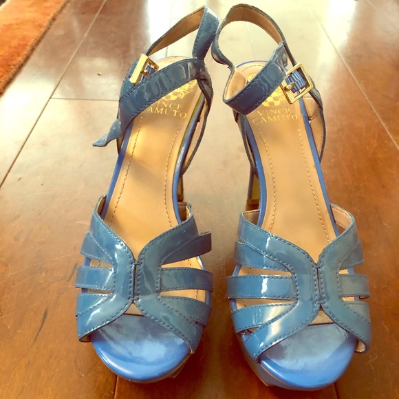 Vince Camuto Shoes - Patent Leather Platform Sandals